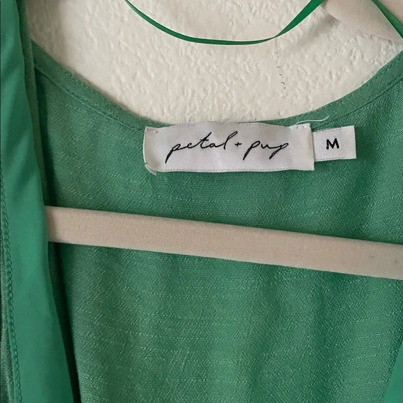 Petal & Pup Green Romper - Picture 3 of 7